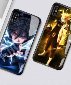 Cool induction light phone case!NARUTO!
