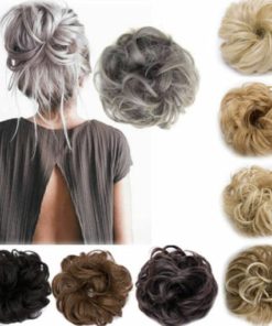 Alternative view of Easy-To-Wear Stylish Hair Scrunchies