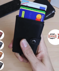 RFID Blocking Vintage Safe Wallet