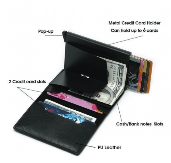 RFID Blocking Vintage Safe Wallet - Buy Online 75% Off - Wizzgoo Store