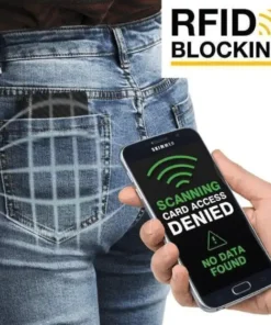 Alternative view of RFID Blocking Vintage Safe Wallet