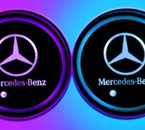 GLOW IN THE DARK CAR CUP PAD