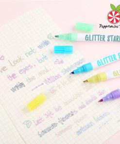 Alternative view of Dual-Colored Glitter Stardust Pens