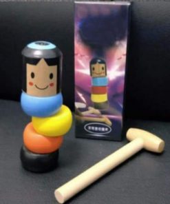 Unbreakable Wooden Man Magic Toy