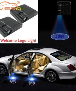 2Pcs Auto Universal Wireless Door Led Projector