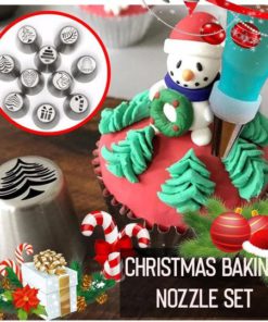 Christmas Baking Nozzle Set