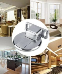 Alternative view of Stainless steel invisible magnetic doorstop