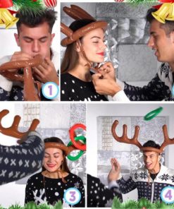 Alternative view of Christmas Reindeer Toss Game
