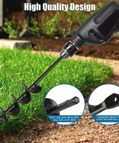 Auger Drill Garden Planter