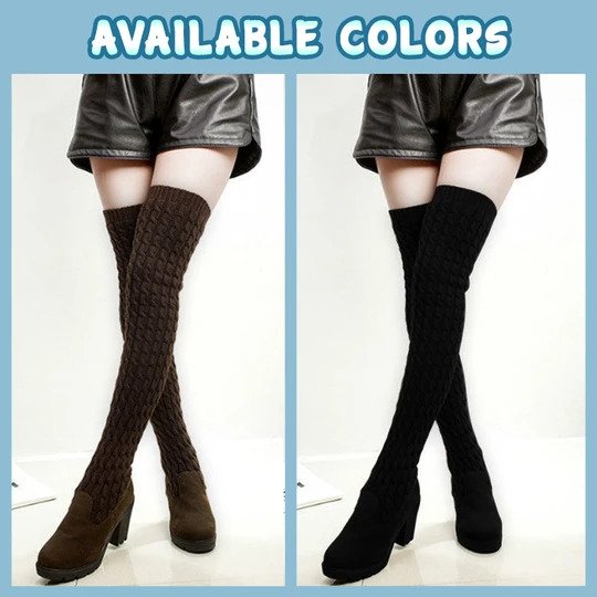 Stylish Knee-High Sock Boots - Buy Online 75% Off - Wizzgoo Store