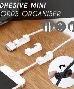 Adhesive Mini Cords Organizer (60 PCS)