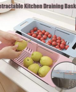 Retractable Kitchen Draining Basket