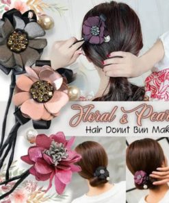 Floral Donut Bun Maker