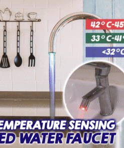 Temperature sensing LED Water Faucet