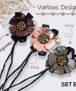 Alternative view of Floral Donut Bun Maker