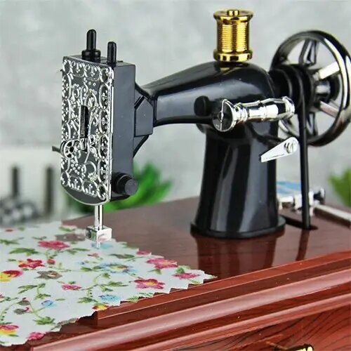 Mini Sewing Machine Music Box - Buy Online 75% Off - Wizzgoo Store