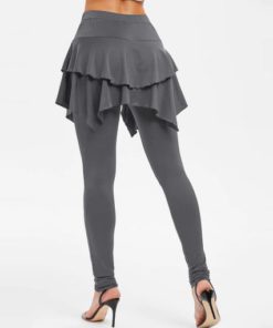 Alternative view of Tiered Ruffle Skirted Legging