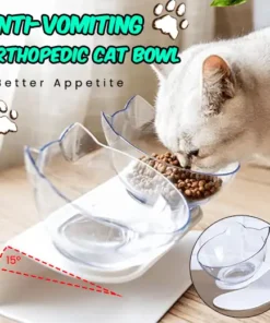 Anti-Vomiting Orthopedic Cat Bowl