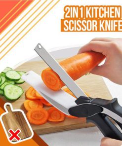 2in1 Kitchen Scissor Knife