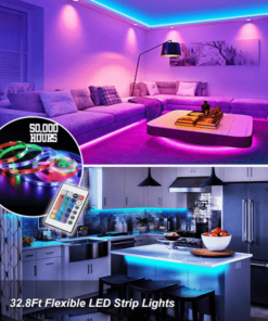 LED Color Changing Strip Lights