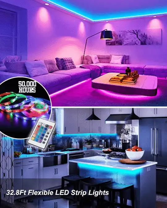 LED Color Changing Strip Lights