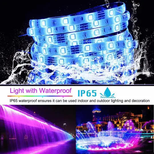 LED Color Changing Strip Lights - Image 2