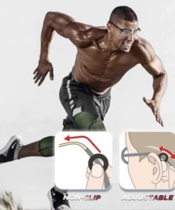 Buttoned Anti-Slip Glasses Holder