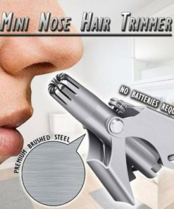 Portable Manual Nose and Ear Hair Trimmer