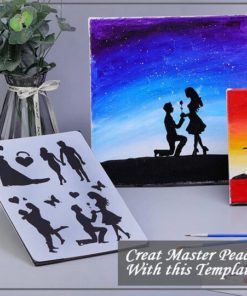 Alternative view of Instant Art Template Stencils