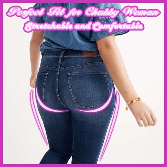 Stretchy Plus Size Jeans - Buy Online 75% Off - Wizzgoo Store
