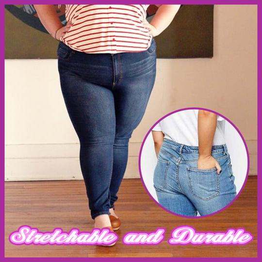 Stretchy Plus Size Jeans - Buy Online 75% Off - Wizzgoo Store