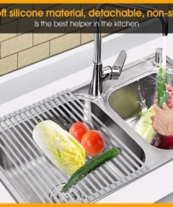 Innovative Rolling Sink Rack
