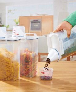 Scale-Assisting Sealed Multigrain Storage Box