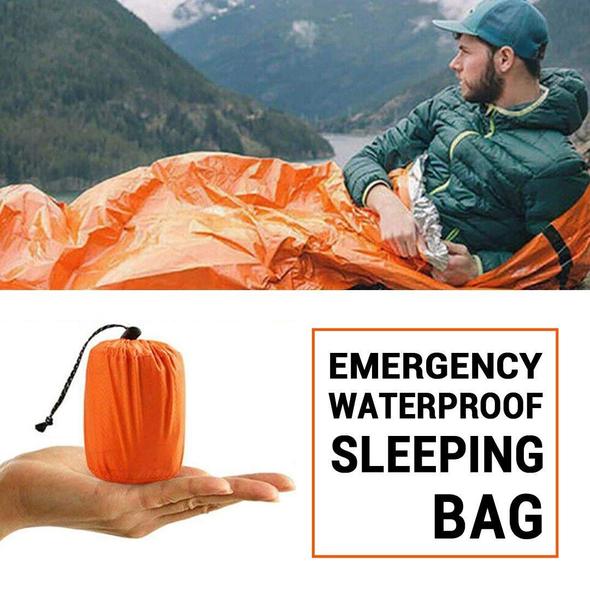 Emergency Waterproof Sleeping Bag - Buy Online 75% Off - Wizzgoo