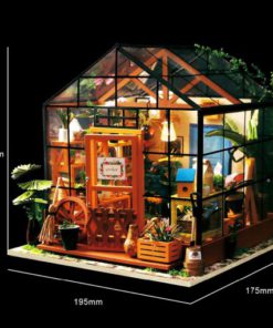 Miniature DIY Green Garden House