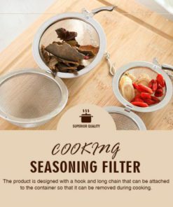 Cooking Seasoning Filter
