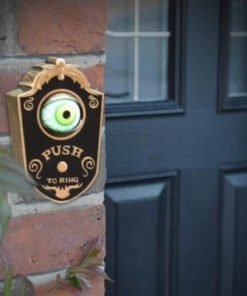 Halloween Decoration-Spooky sound with rolling eye!