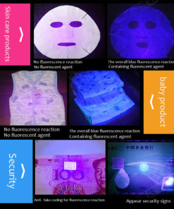 395NM UV Purple Light Waterproof Aluminium LED Torch