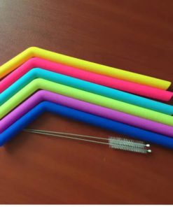 6Pcs Reusable Straws