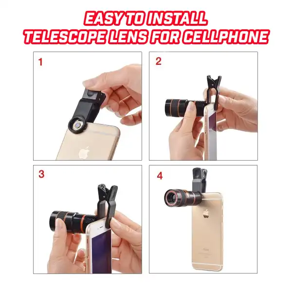 Cell Phone Telescopic Lens - Image 2