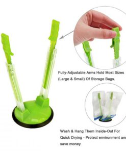 2PCS Baggy Rack Food Bag Holder