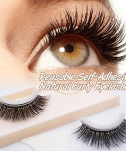 Reusable Self-Adhesive Natural Curly Eyelashes
