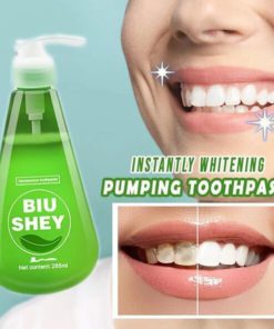 Instantly Whitening Pumping Toothpaste