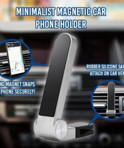 Minimalist Magnetic Car Phone Holder