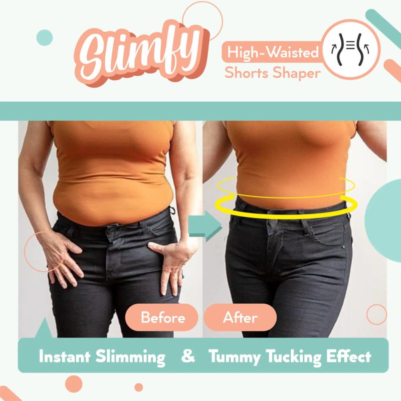 Slimfy High-Waisted Shorts Shaper - Buy Online 75% Off - Wizzgoo Store