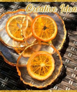 Crystal Resin Coaster