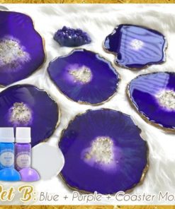 Crystal Resin Coaster DIY Kit