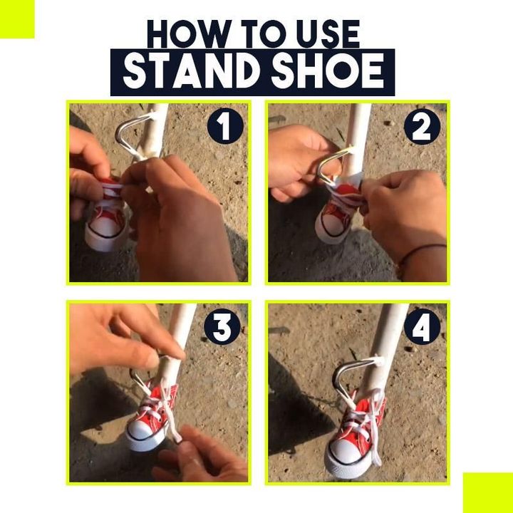 Adorable Bike Stand Shoe