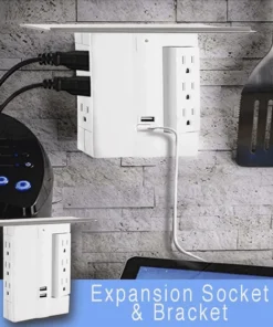 Multiple Outlet Socket Shelf