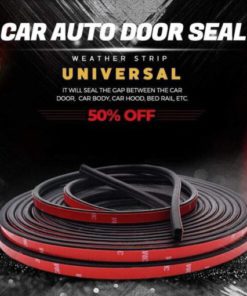 Universal Rubber Car Auto Door Seal Weather Strip (2 meters)